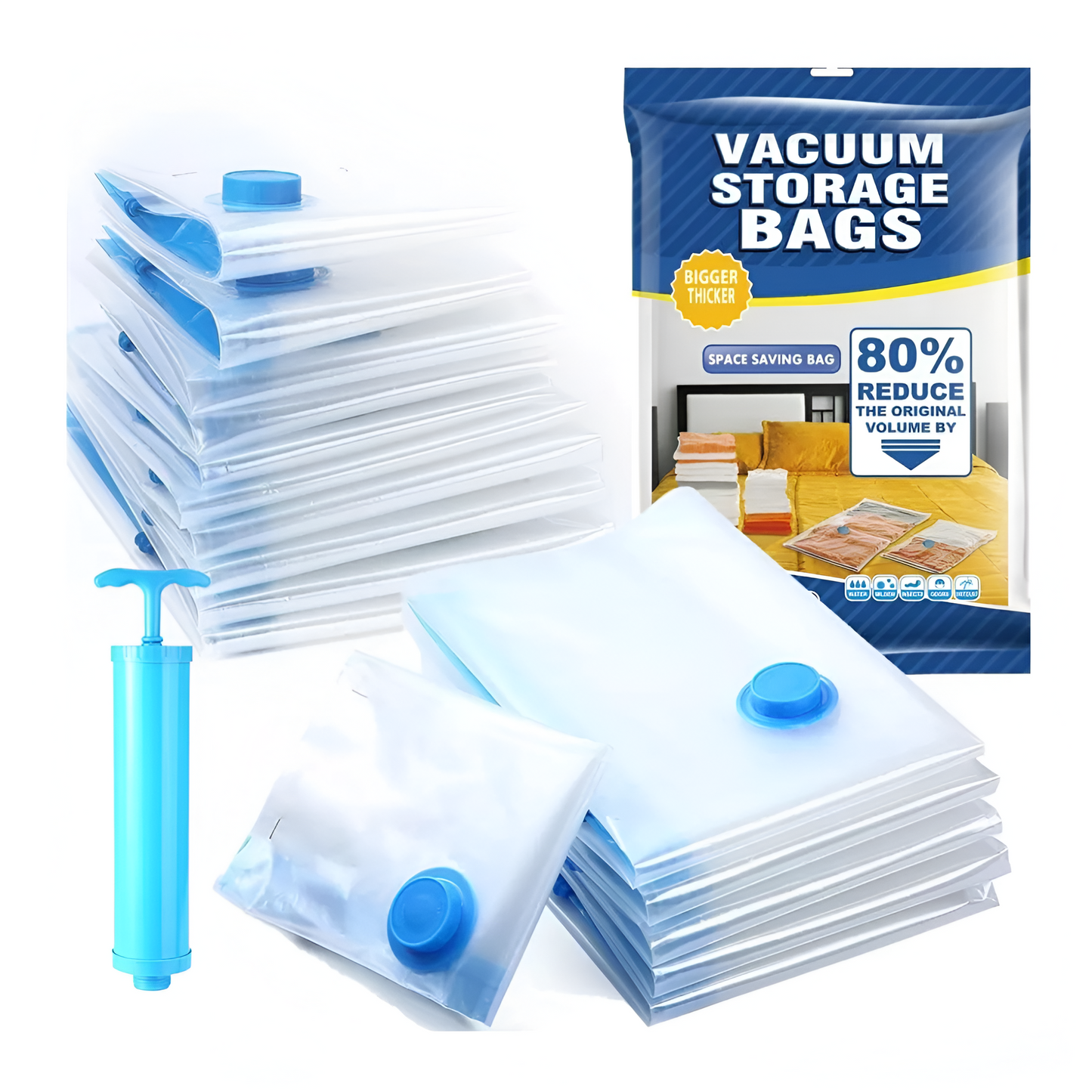 Bolsas al vacio ahorradoras de espacio
